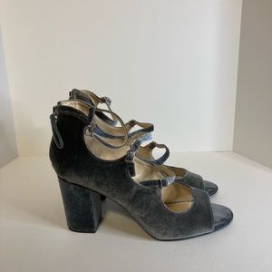 COPY - Zigs soho crush velvet scrappy sandals.